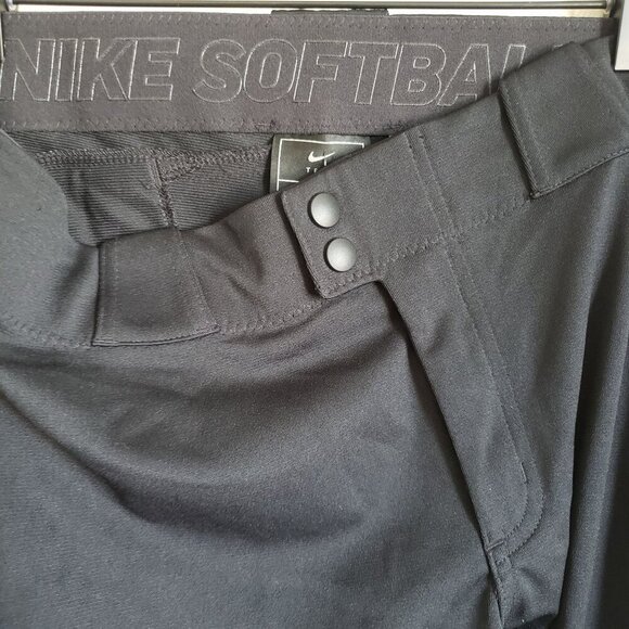 Nike Vapor Select 3/4 Softball Pants Black Size Women's XL NEW Style AV6642-010 - Picture 6 of 10